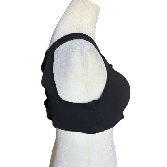 Lululemon Enlite Bra Women's 36C Black Front Zip Sports Running Fitness Work Out - Picture 5 of 8